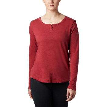 Columbia Sweater Dames, Canyon Point Henley Rood, 63TZCPJME